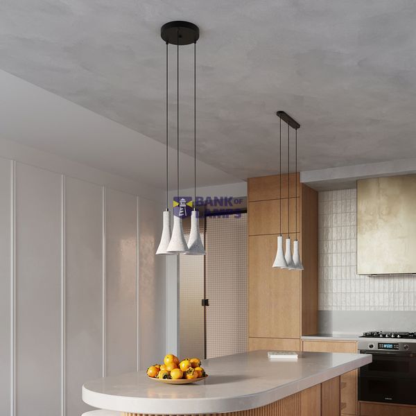 HANGING LAMP REA 3L CONCRETE E14 3X12W IP20 image 6