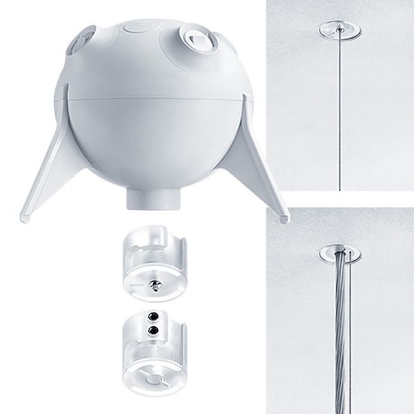 SUSP DOT28 EXPOSED CONCRETE SET - Installation kit image 1
