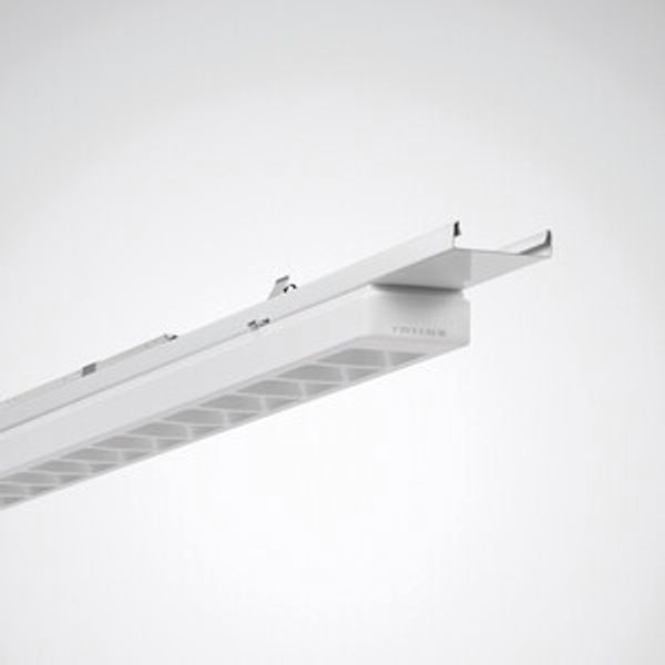 Continuous lines 765... E-Line Next Fix Lens White rectangular ETDD 55W 8000lm Wide (W) IK03 3 SDCM image 1
