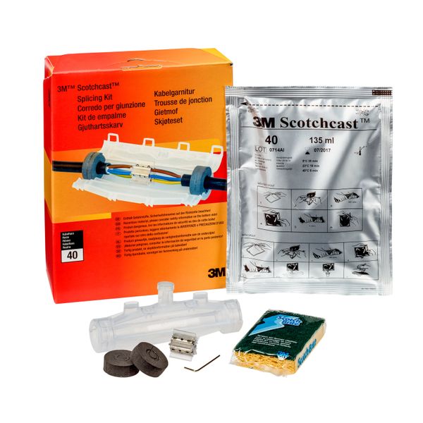 3M™ Scotchcast™ Resin Joint Kit Series,  92-NBA, Size A1, 1kV, Kit inc image 1