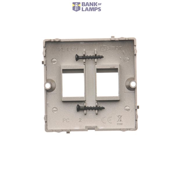 Touch panel 3 modules, Modul 1: 4 touch fields, Module 2: 2 vertical touch fields, Module 3: 4 touch fields, Fixing: horizontal, Silver mist image 1