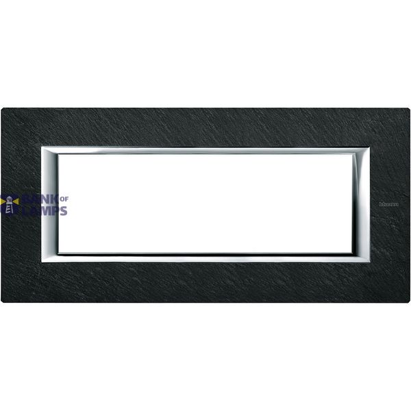 BS COVER PLATE 4M SLATE image 1