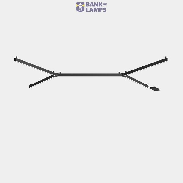 Lineal lighting system Apex "H" Surface 60W LED warm-white 3000K CRI 90 ON-OFF White IP20 5210lm image 1