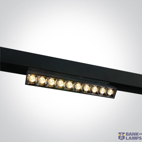 BLACK 22W WW 48V IP20 ADJUSTABLE MINI MAXI P&P image 1
