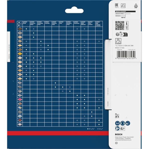 Expert for High Pressure Laminate 168x20x1.8/1.2 mm, T52 image 1