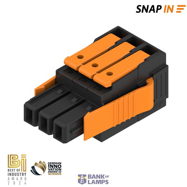 PCB connector (wire connection), 1000 V, 47.2 A, Pitch in mm: 6.35, 4  image 1