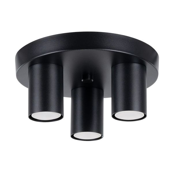 CEILING LAMP LAGOS 3P BLACK 3XGU10 image 1