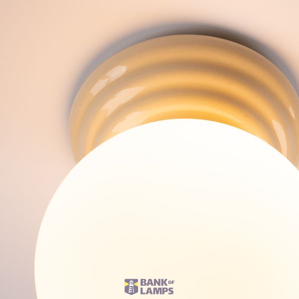 Ceiling lamp ZORI beige IP44 image 4