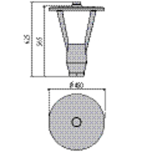 HEDO+FT 20 C/EW 740 ANTHRACITE NEMA image 6