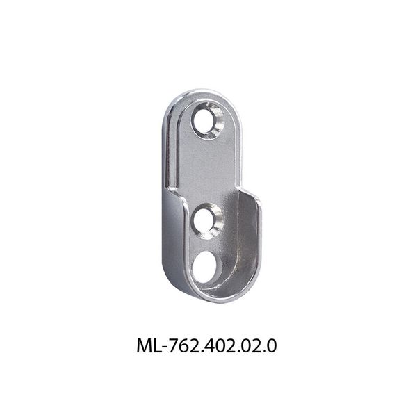 Metal side handle for ZE, chrome, 1 pc image 1