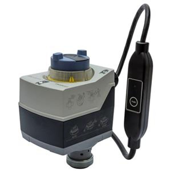 SAT61.008/MO - Electromotoric actuators 300 N for valves with 5.5 mm stroke, Modbus RTU image 1