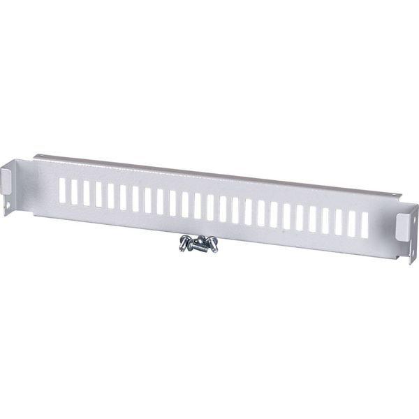 Front plate, ventilated, HxW= 50 x 400mm image 3