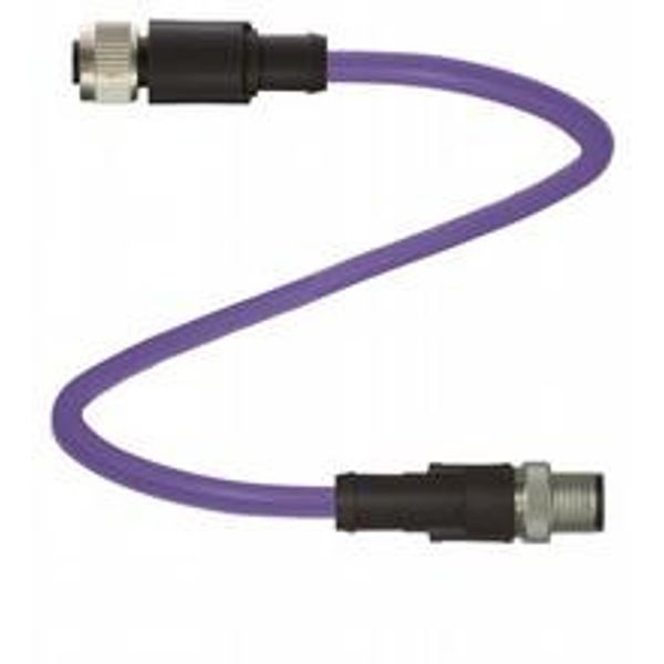 V15B-G-5M-PUR-ABG-V15B-G connecting cable image 1