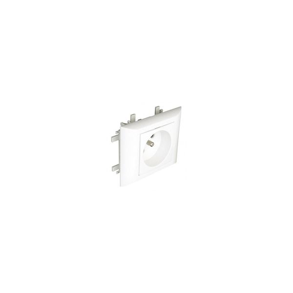 MONOB EARTH SOCKET (SCHUKO) L60/75-2 MOD WHIT image 1