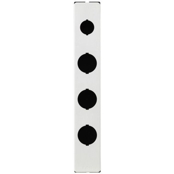 M30-FI4-PV Surface mounting enclosure, Insulated material, With high-grade steel screws, Number of locations 4, 3 x 30.5, 1 x 22.5 image 1