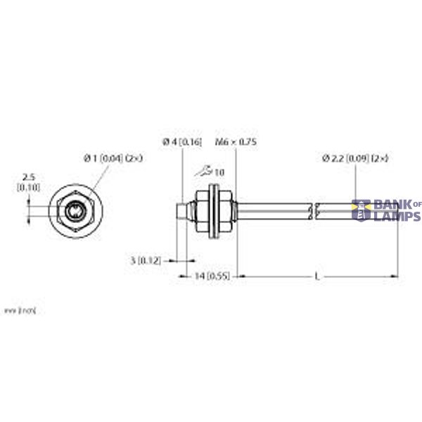 Plastic Fiber Bifurcated Fiber   PBT46UM6M.1 image 1