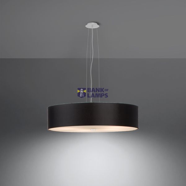 CHANDELIER SCALE 50 BLACK E27 5X60W IP20 image 6