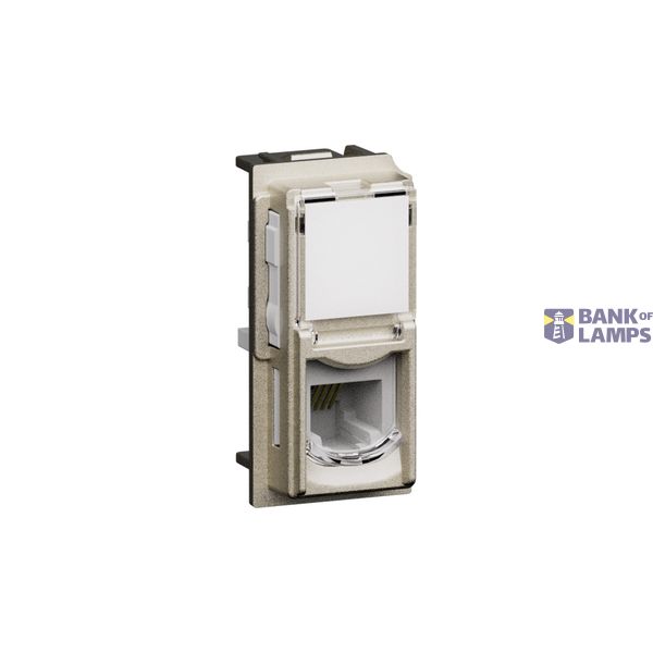 L.NOW - CONNETTORE RJ11 (4/6) K10 CHAMPAGNE image 1