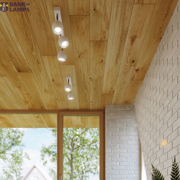 CEILING LAMP OCULARE 4L WHITE GU10 4X40W IP20 image 4