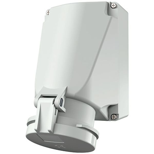 Wall socket 63A 5P 1H >50V IP44 image 2