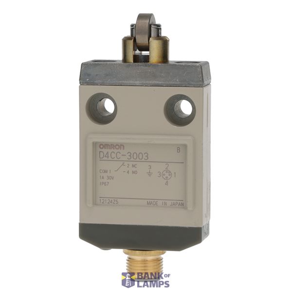 D4CC4003C Compact limit switch, connector type, 1 A 30 VDC, D4CC4003C image 1