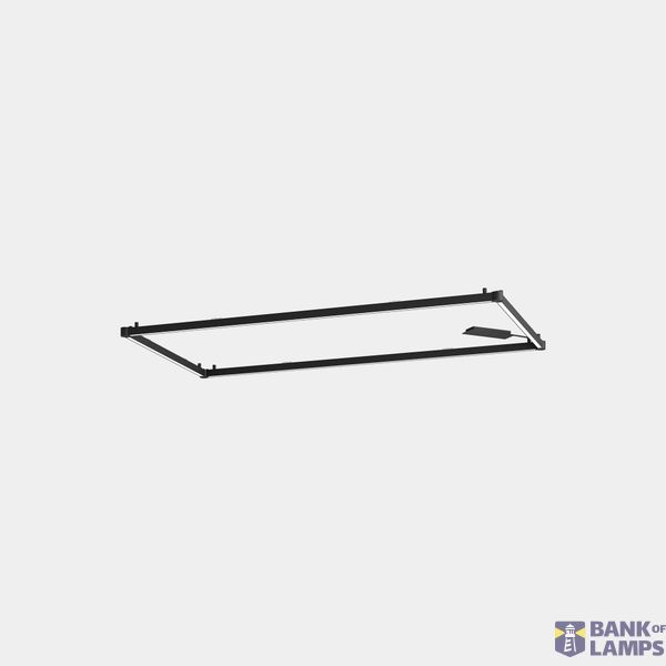Lineal lighting system APEX_RECTANGULAR_AW28_29_31_32 72W LED neutral-white 4000K CRI 95 ON-OFF White IP40 6252lm image 1