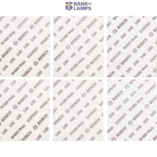 Sanding Web Expert W480, assorted 6pcs offline image 1