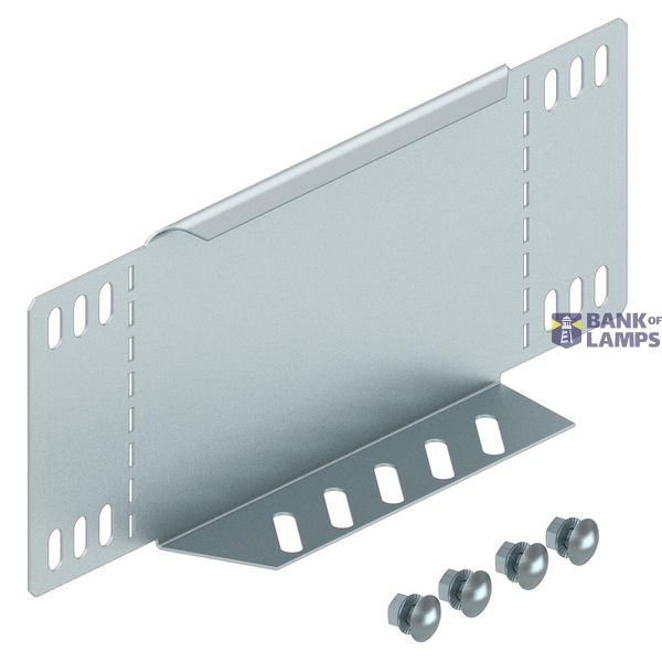 Reducer profile/end closure for cable tray 110x300 Steel Hot-dip galva image 1