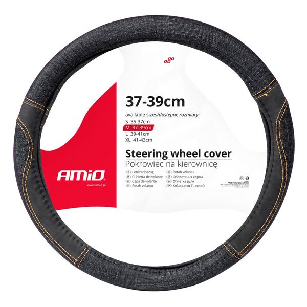 Steering wheel cover SWC-52-M (37-39cm) image 1