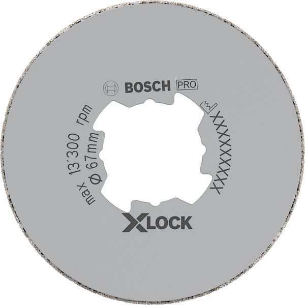 X-LOCK Diamond Cutter Best for Ceramic Dry Speed 67x35 image 1
