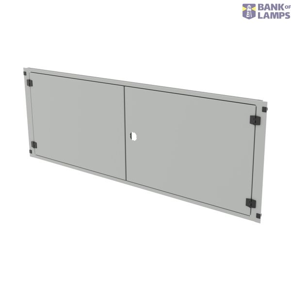 ProfiSNAP Front Door, for enclosure width 1200mm, H=400mm, blind image 2