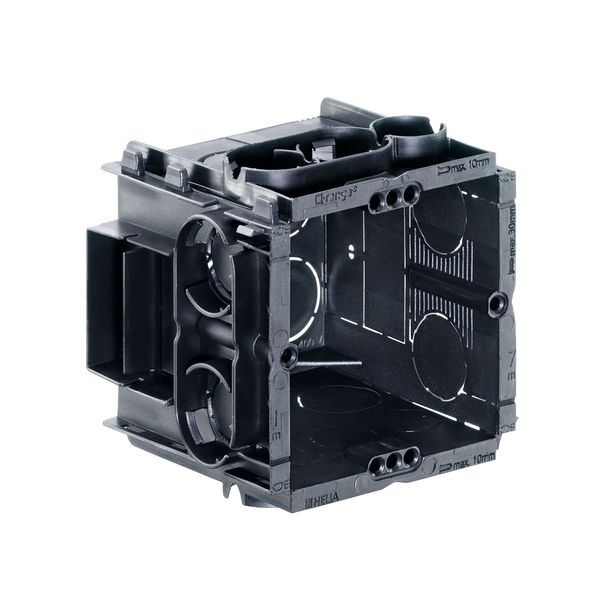Flush-mounting, Q-range®, depth 65mm for conduit M16-M20, with 2 screws image 1