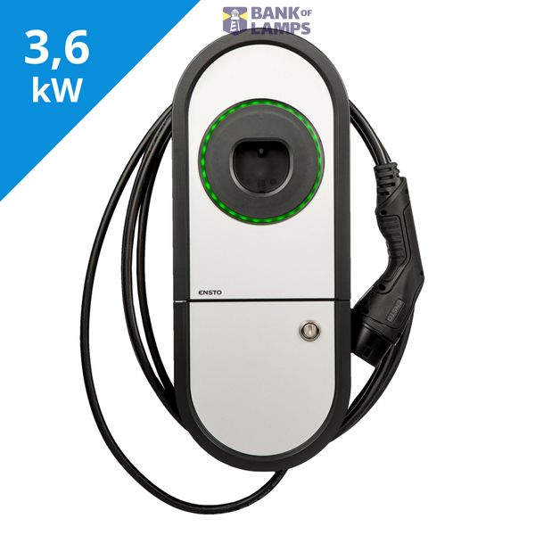 Charging station EVH 1x16A T2 cable MID EVMAN image 2
