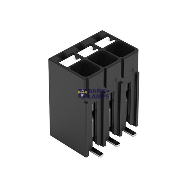 SMD PCB terminal block push-button 1.5 mm² black image 2
