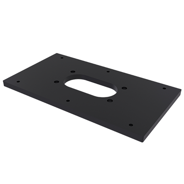 Stainless steel column adapter plate image 1