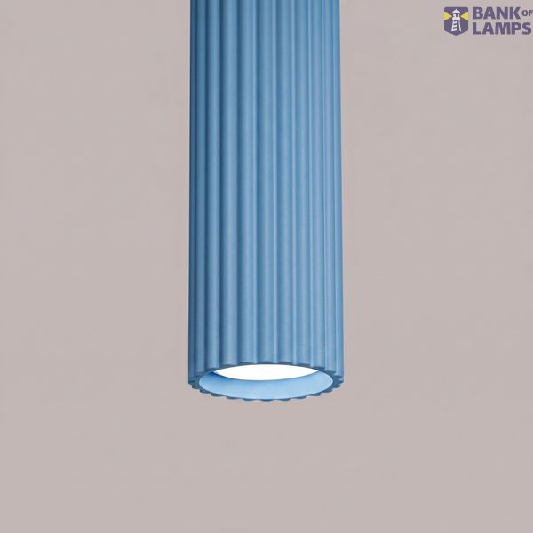 Pendant lamp KARBON 1 azure image 11