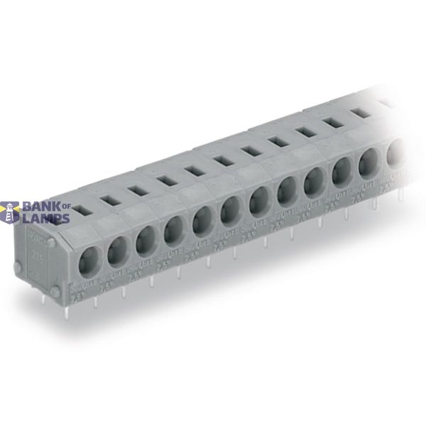 PCB terminal block 2.5 mm² Pin spacing 5/5.08 mm gray image 4
