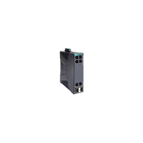 MOXA – SDS-3006-2GTXSFP – Compact industrial smart Ethernet switch with 4 10100BaseT(X) ports, 2 101001000 image 1