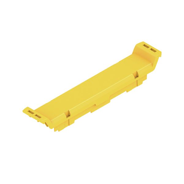 Front element, OMNIMATE Housing - series CH20M  Traffic yellow, Front element, Width: 17.5 mm image 1