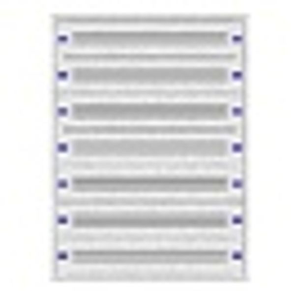 Installation insert 3-21L complete, 7 rows, plastic image 2