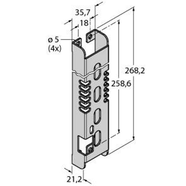 Accessories Mounting Bracket   SMBPVD225A image 1