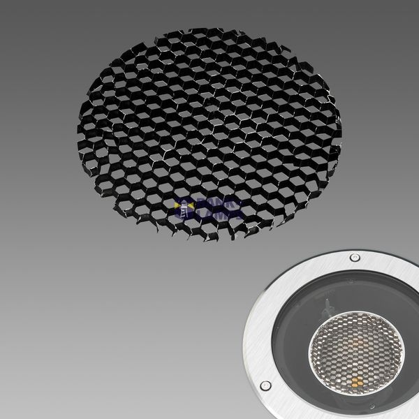 SCHERMO ALVEOLARE FLOOR 541 NERO image 1
