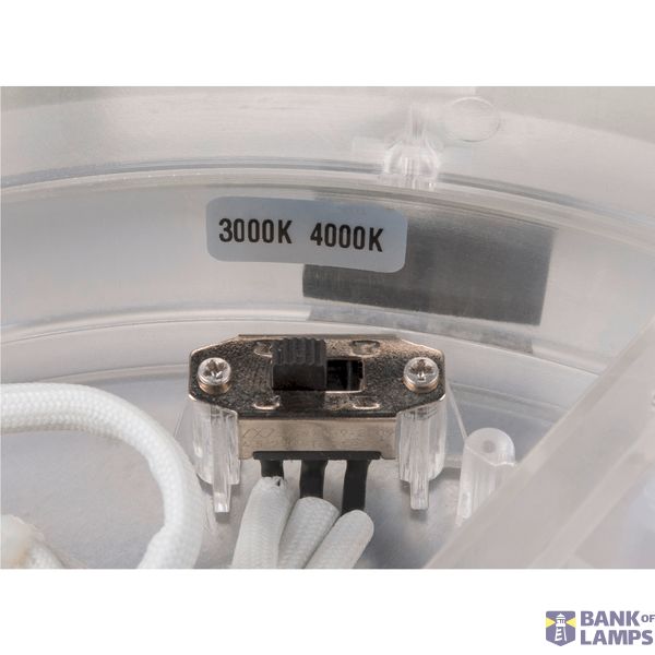 MEDO® PRO 40, wall- and ceiling-mounted light, round, 3000/4000K, 19W, trailing-edge phase, 110°, black image 2
