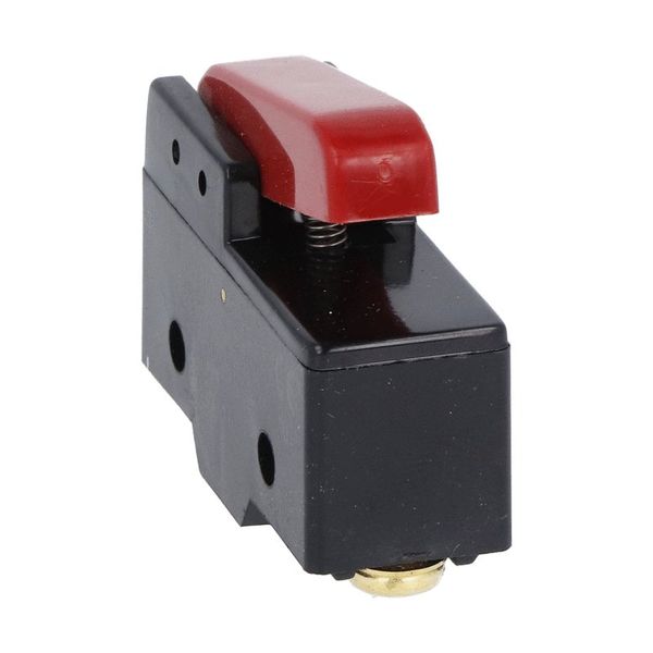 Plastic micro switch, K series, push button. Contacts 1NO/NC. Screw terminalsS image 1