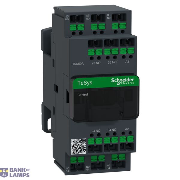 Relay Deca 5NO 0NC 3P 32V AC Snap-in image 1