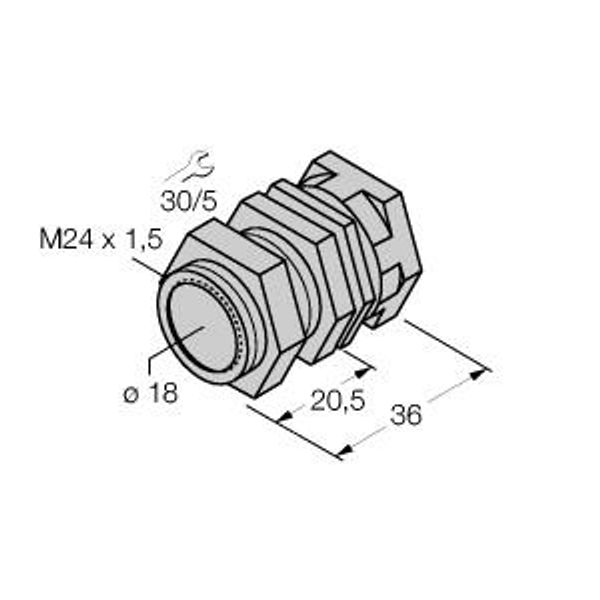 Mounting Accessories Quick-Mount Bracket   QMT-18 image 1