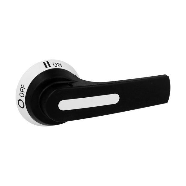 Door-coupling handle for GLC0160...GLC0315. Screw fixing. 125mm lever length pistol handle - defeatable (req. UL508A). Black. □10mm. IP66, IP69K and NEMA 4X image 1