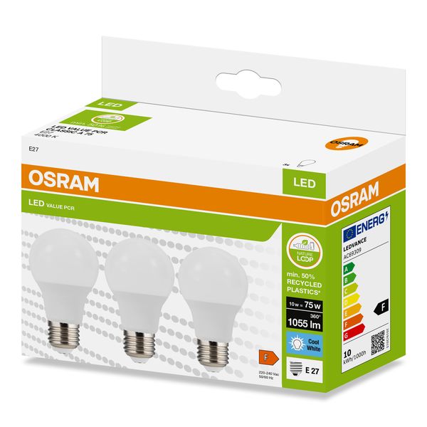 LEDPCRCLA75 10W/840 230VFR E27 FS3 OSRAM image 2