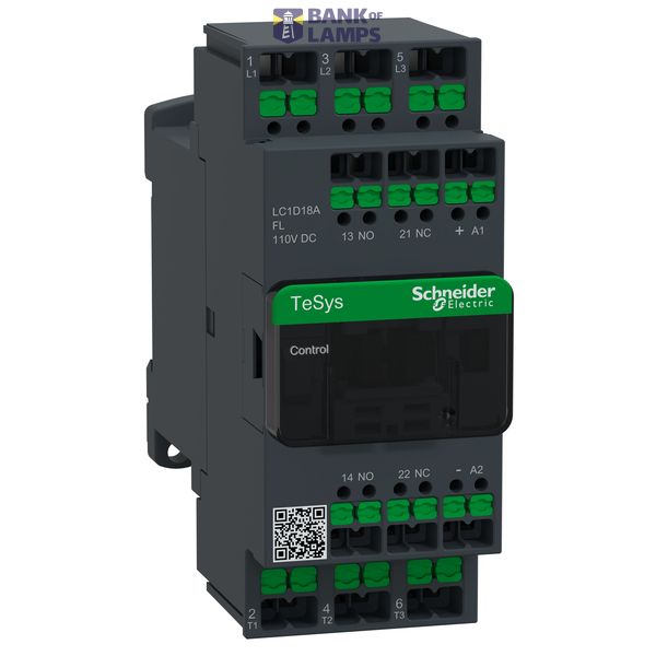 CTR Deca 18A 3P 110V DC Snap-in image 2