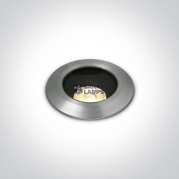 ALUMINIUM IP67 INGROUND COB 7W WW 24V DC DIMMABLE DARK LIGHT image 1